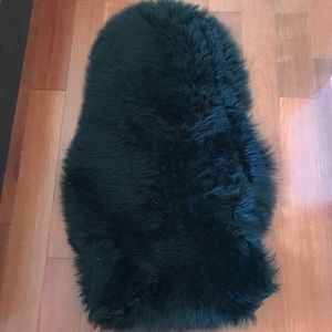 Faux Fur Lambskin Rug